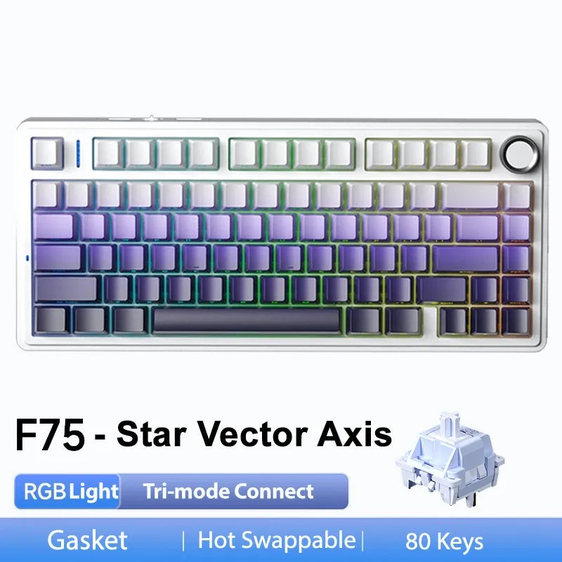 Tri-Mode Wireless Mechanical Keyboard