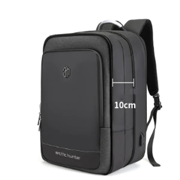 Business Laptop Backpack - Waterproof Oxford Fabric