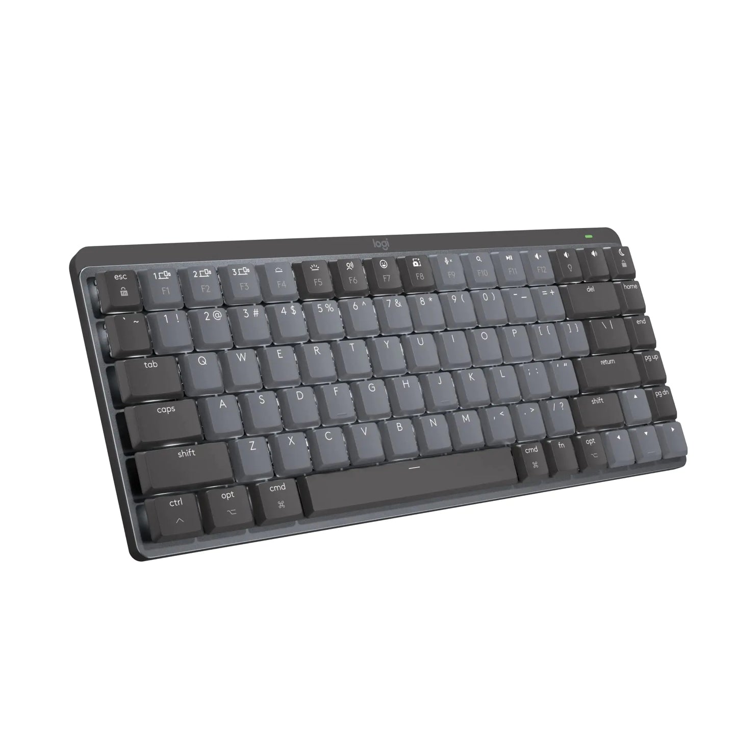 Logitech MX Mini Mechanical Keyboard for Mac - Bluetooth, USB-C, Quiet Switches
