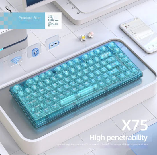 X75 RGB Bluetooth Mechanical Keyboard