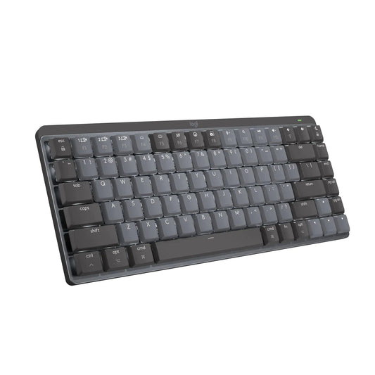 Logitech MX Mini Mechanical Keyboard for Mac - Bluetooth, USB-C, Quiet Switches