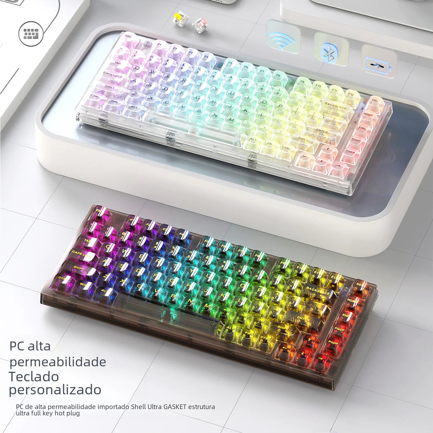 X75 RGB Bluetooth Mechanical Keyboard