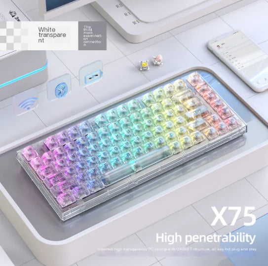 X75 RGB Bluetooth Mechanical Keyboard