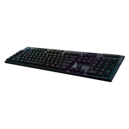 Logitech G915 Refurbished Wireless Gaming Keyboard - Tactile, Black