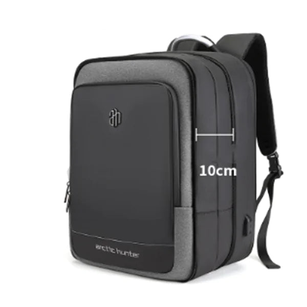 Business Laptop Backpack - Waterproof Oxford Fabric