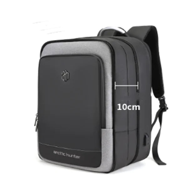 Business Laptop Backpack - Waterproof Oxford Fabric