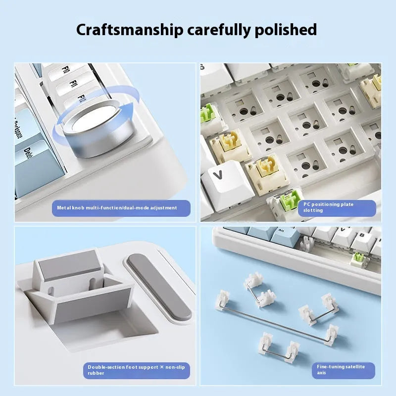 Tri-Mode Wireless Mechanical Keyboard