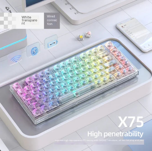 X75 RGB Bluetooth Mechanical Keyboard
