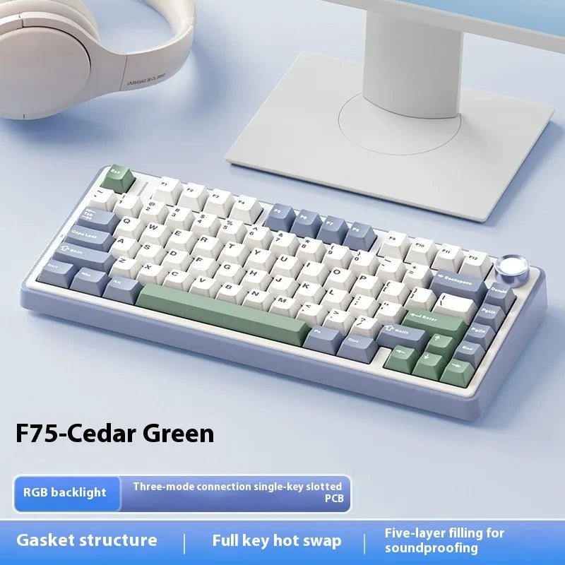Tri-Mode Wireless Mechanical Keyboard
