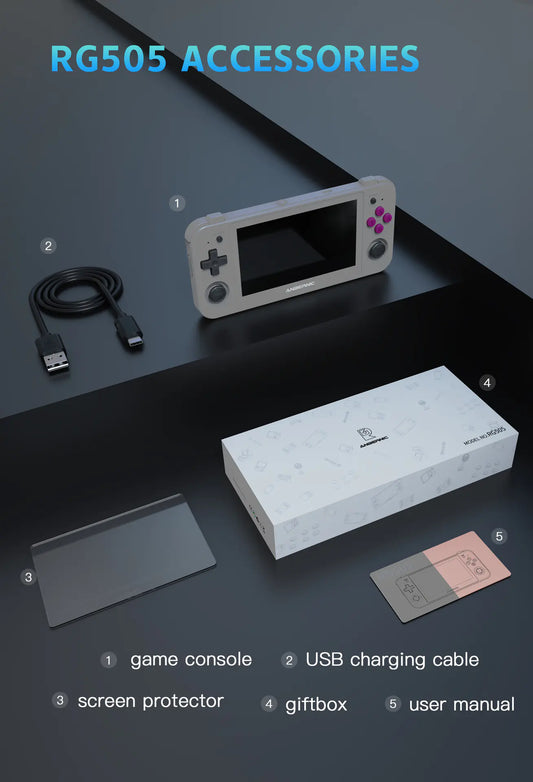 RG505 Retro-Futurist Game Hub